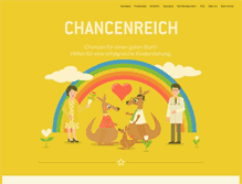 Tablet Screenshot of chancenreich-herford.de